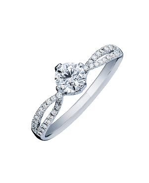 22K Gold Diamond Ring